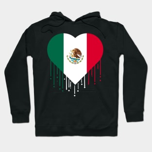 Mexican Flag Mexico Hispanic Hoodie